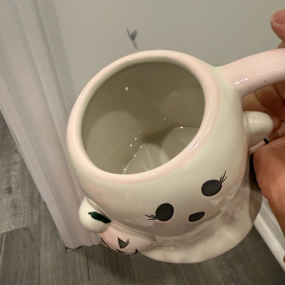 Pink ghost mug - Picture 2 of 2